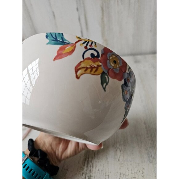 Pier 1 flower bowl cereal spring set - Picture 4 of 11